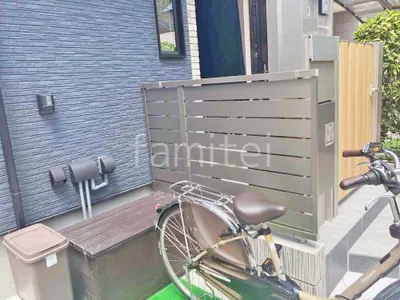 アルミ形材 フェンス LIXIL AB YS3型 横スリット3 目隠し ブロック塀 （化粧ブロック） ユニソン スピカ 