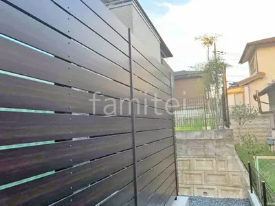 人工木・樹脂 フェンス（木調） F＆F マイティウッド デコll 高尺タイプ 目隠し 木調・ラティス 樹脂