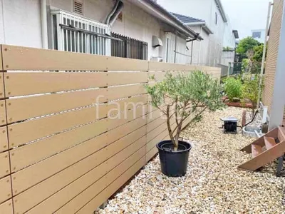 人工木・樹脂 フェンス（木調） F＆F ニコボード 高尺タイプ 目隠し 木調・ラティス 樹脂