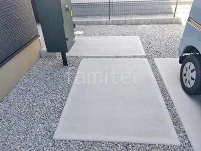 玄関アプローチ 土間コンクリート