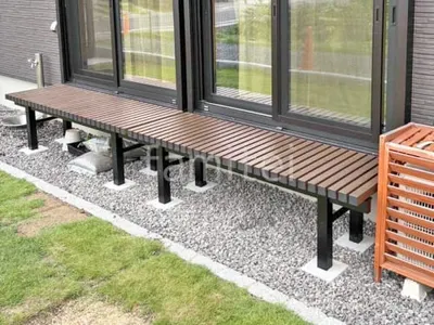 濡縁 三協アルミ  木粉樹脂タイプ