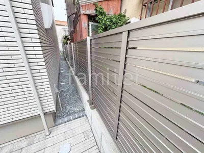 アルミ形材 フェンス LIXIL AB YS3型 横スリット3 目隠し