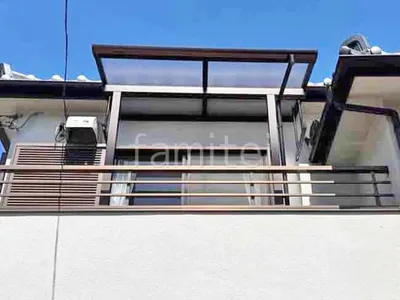 ２階ベランダ屋根  YKKAP ソラリアF フラット屋根 スタンダード 壁付