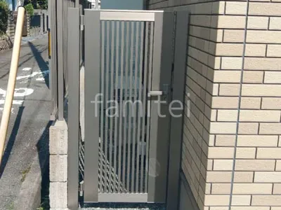 片開き 門扉 LIXIL AB TR1型 細たて桟 