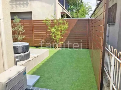 人工芝 防草シート加工 ヨシミツ毛織 リアル人工芝 35mm 