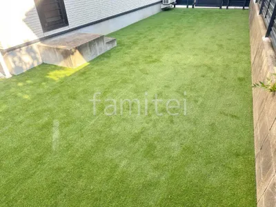 人工芝 防草シート加工 ヨシミツ毛織 リアル人工芝 35mm 