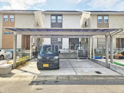 カーポート３台 （横ワイド トリプル） YKKAP エフルージュ FIRST フラット屋根