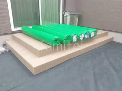 タイルデッキ 壁2面  LIXIL グレイスランド ベーシック