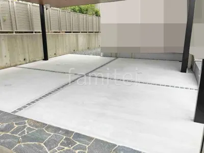 駐車場ガレージ床 土間コンクリート