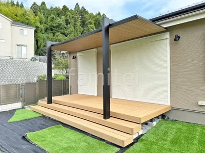 人工木デッキ  LIXIL 人工木 樹ら楽ステージ 