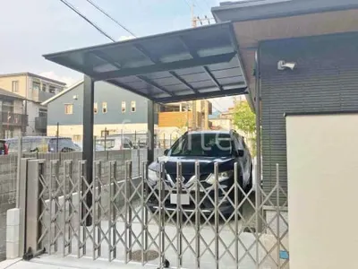 カーポート１台 （単棟） LIXIL フーゴF フラット屋根