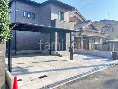 カーポート２台(ワイド) ツイン YKKAP エフルージュ FIRST フラット屋根