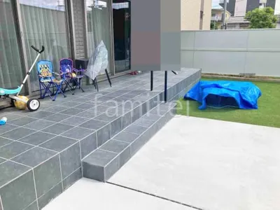 タイルデッキ 壁1面  LIXIL パセオ ベーシック テラコッタ風