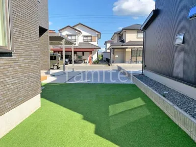 人工芝 防草シート加工 ヨシミツ毛織 リアル人工芝 35mm 