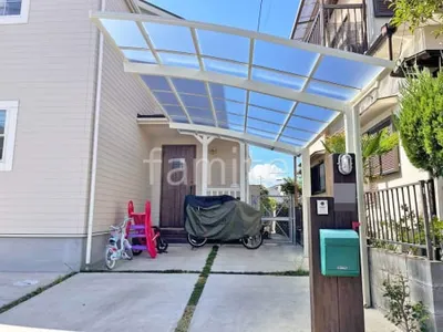 カーポート１台 （単棟） LIXIL ネスカＲ アール屋根