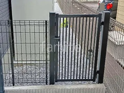 片開き 門扉 三協アルミ 末広 すえひろ 2型 