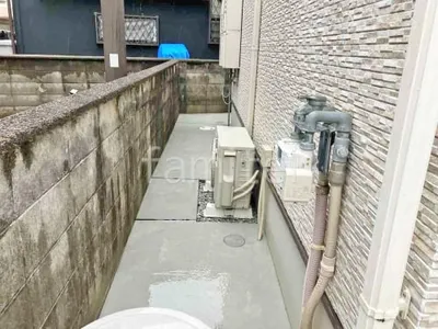 犬走り 土間コンクリート