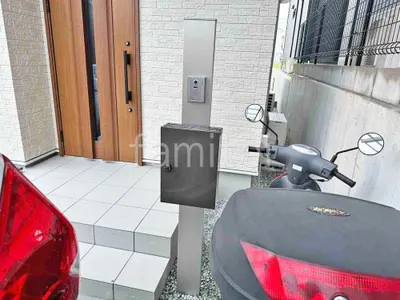 機能門柱 照明なし  YKKAP シンプレオポストユニット 1型 パターン5 