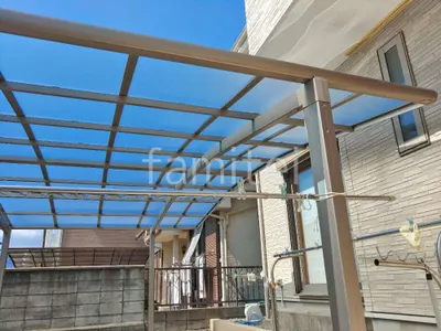 既存カーポート屋根補修