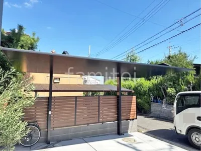 カーポート１台 （単棟） LIXIL カーポートSC フラット屋根 吊り下げ屋根