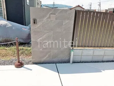 門柱 壁タイル貼り タカショー アヴェルサ