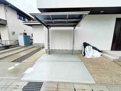 サイクルポート 自転車バイク屋根 LIXIL ネスカF ミニ フラット屋根