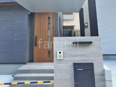 新築シンプル オープン外構