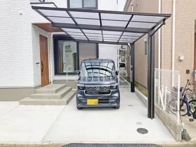 カーポート１台 （単棟） YKKAP エフルージュ FIRST フラット屋根