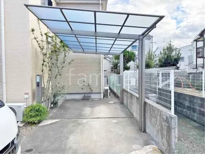 カーポート１台 （単棟） LIXIL ネスカＦ フラット屋根