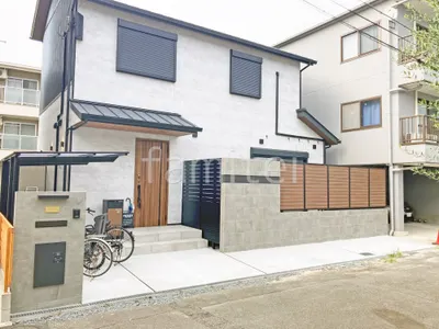 新築シンプル オープン外構