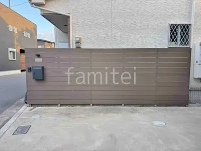 人工木・樹脂 フェンス（木調） F＆F ニコボード 高尺タイプ 目隠し 木調・ラティス 樹脂