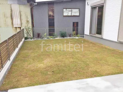 芝生張り 高麗芝