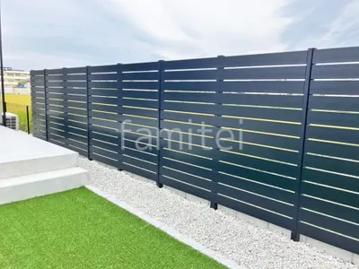 人工木・樹脂 フェンス（木調） F＆F マイティウッド デコll 高尺タイプ 目隠し 木調・ラティス 樹脂