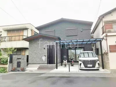 新築シンプル オープン外構