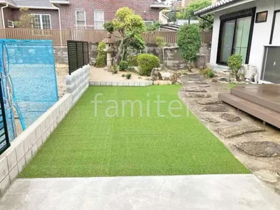 人工芝 防草シート加工 ヨシミツ毛織 リアル人工芝 35mm 