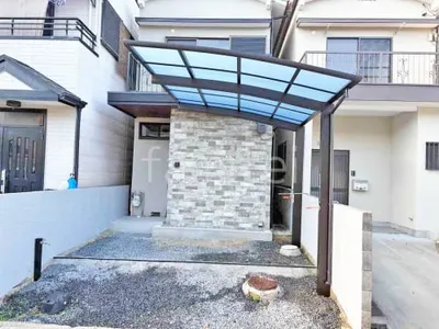 カーポート１台 （単棟） YKKAP アリュース アール屋根