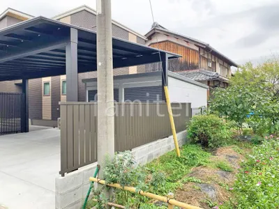 アルミ形材 フェンス LIXIL AB TS2型 縦スリット2 目隠し