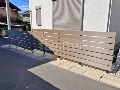 人工木・樹脂 フェンス（木調） F＆F ニコボード 目隠し 木調・ラティス 樹脂