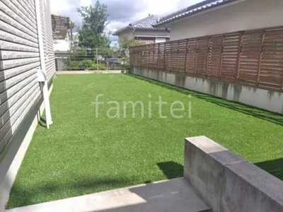 人工芝 防草シート加工 マツモト 人工芝 30mm 