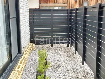 人工木・樹脂 フェンス（木調） F＆F マイティウッド デコll 高尺タイプ 目隠し 木調・ラティス 樹脂