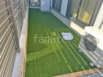 人工芝 防草シート加工 マツモト 人工芝 30mm 