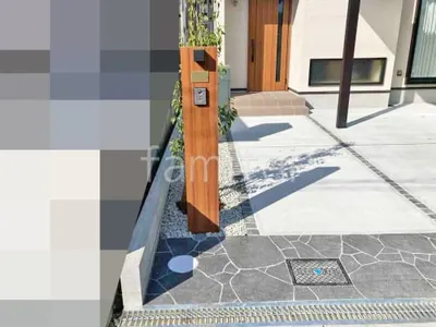 角柱門柱   プランパーツ門柱セット 