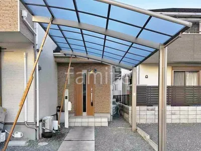 カーポート１台 （単棟） LIXIL ネスカＲ アール屋根