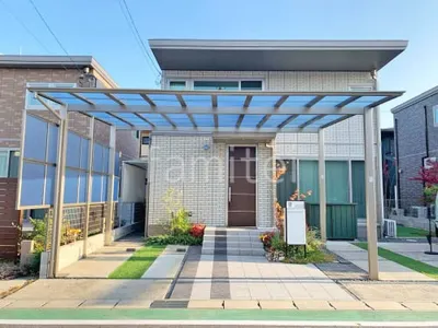 カーポート２台(ワイド) ツイン LIXIL ネスカＦ フラット屋根