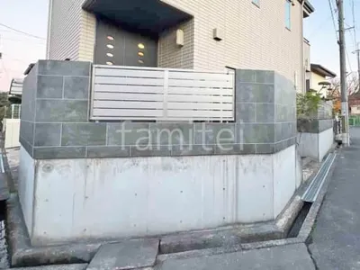 アルミ形材 フェンス LIXIL AB YS3型 横スリット3 目隠し 壁タイル張り  タカショー セラ レバンテ 