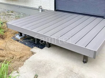 人工木デッキ  LIXIL 人工木 樹ら楽ステージ 