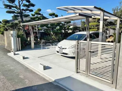 ２台ワイド 跳ね上げ門扉ゲート  LIXIL オーバードアS3型 