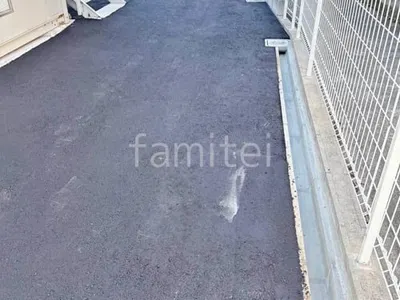 アスファルト敷設