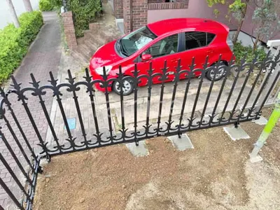 アルミ鋳物 フェンス 三協アルミ ファンセル5型 鋳物