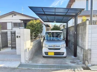 カーポート１台 （単棟） LIXIL ネスカＦ フラット屋根